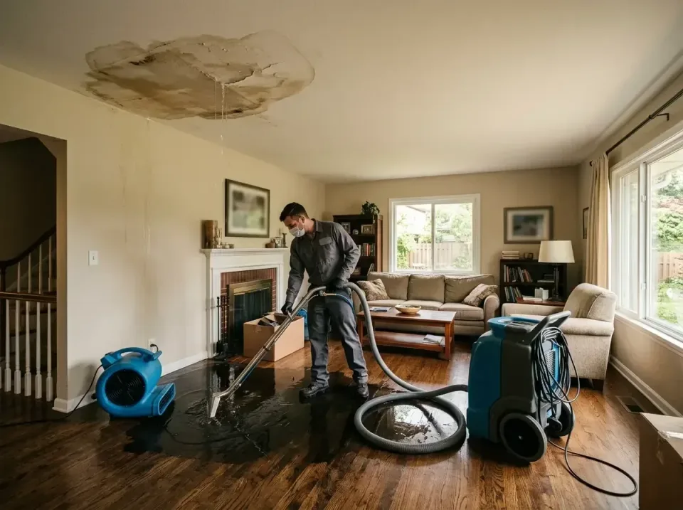 attic-pipe-burst-ceiling-drip-008 — frequently asked questions, Water Damage Restoration & Carpet Care in Horseshoe Bend, AR